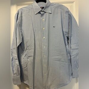 Vineyard vines men’s gingham dress shirt